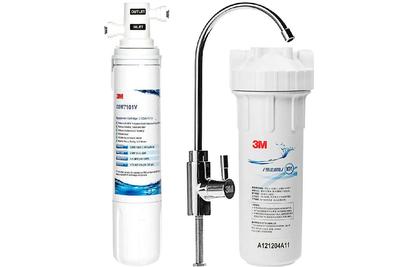 3M 净水器家用直饮 厨房自来水过滤器净滋系列 CDW7101V型 净水机